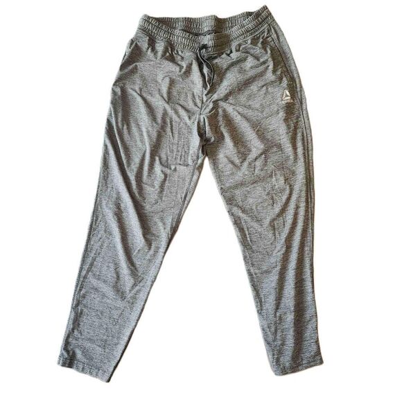 Reebok Pants - Reebok Womens Grey Elastic Waistband Joggers Pants Size Large